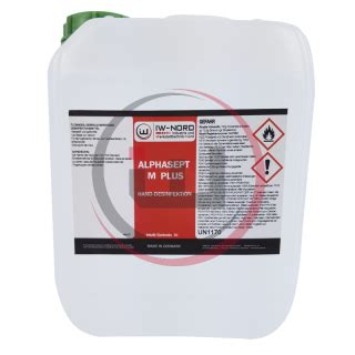 Alphasept M Plus hand disinfectant fragrance and dye-free 5 l, 59,00