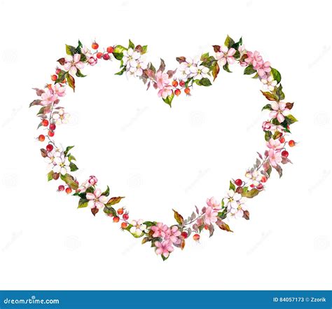 Flower Heart Border