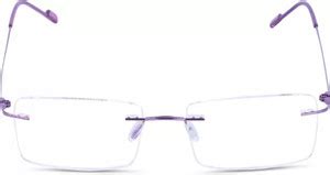 ADMIRE Rimless Rectangle Frame Price in India - Buy ADMIRE Rimless ...
