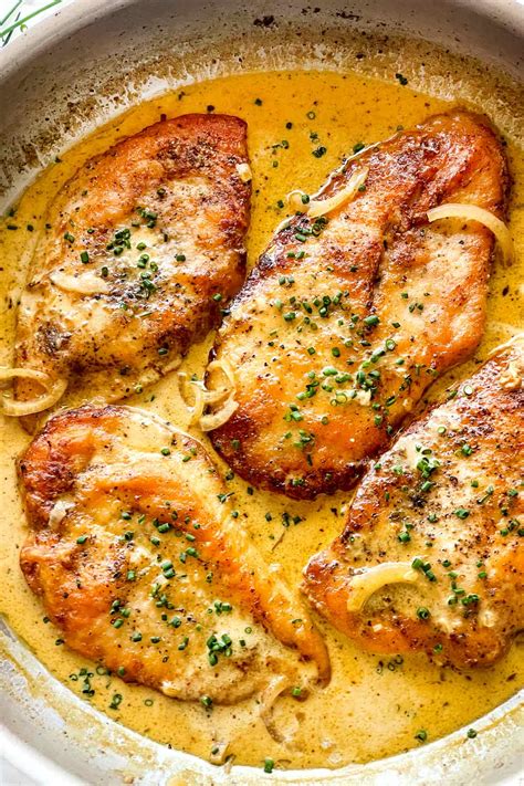 30-Minute Creamy Dijon Chicken | foodiecrush.com