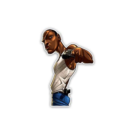 GTA san andreas CJ Sticker – Fantastick