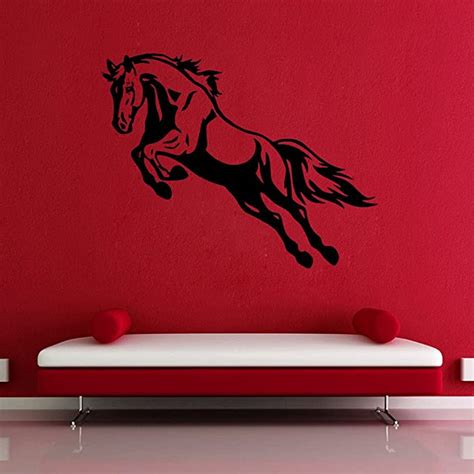 Buy DecorVilla PVC Vinyl Horse Wall Sticker Decal (76 cm x 58 cm ...