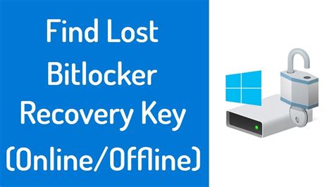 Lost BitLocker Recovery Key 的图像结果