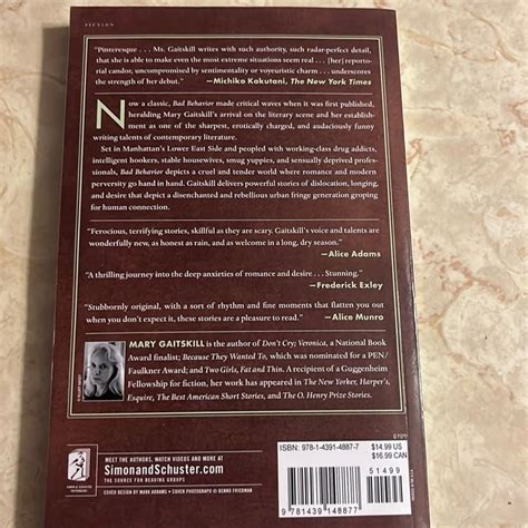 Image result for Bad Behavior Mary Gaitskill