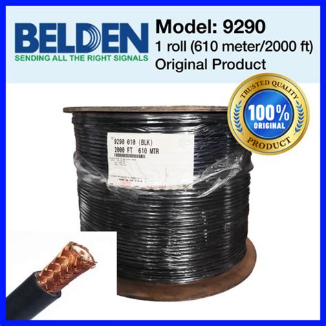 Jual Belden 9290 18 AWG 1 Coaxial Kabel Roll 610m - Jakarta Selatan ...
