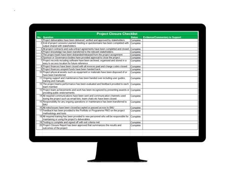 Image result for Project Closure Checklist