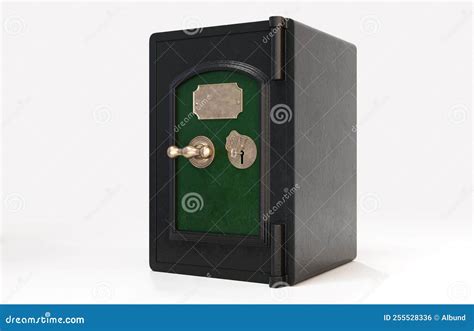 Vintage Floor Safe stock illustration. Illustration of heavy - 255528336