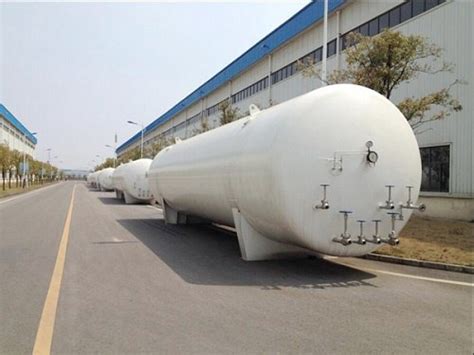 50m3/ 60m3 12bar LNG Storage tanks for LNG Refueling Station in ...