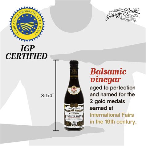 Buy Giuseppe Giusti Aged Balsamic Vinegar of Modena - 2 Gold Medals ...