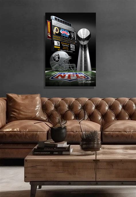 Los Angeles Raiders, Super Bowl XVIII Champions – ChampionshipArt - The ...