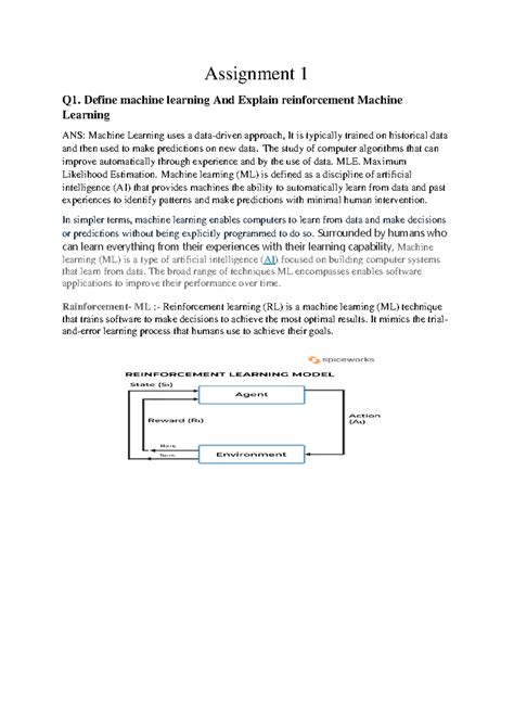 Assignment 1 - Computer Engineering - Assignment 1 Q1. Define machine ...