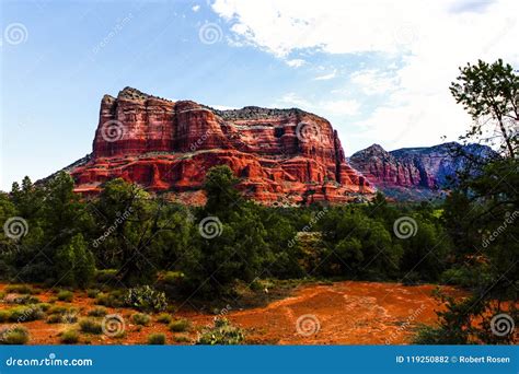 Beautiful Landscape Vacation Spot Red Rock Cathedral Rock Sedona ...