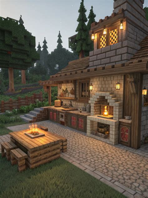 Image result for Rustic Kitchen Minecraft