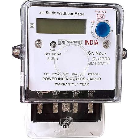 Secure Meter Ltd Secure 3 Phase 4 Wire Electricity (KWh) Current Meter ...
