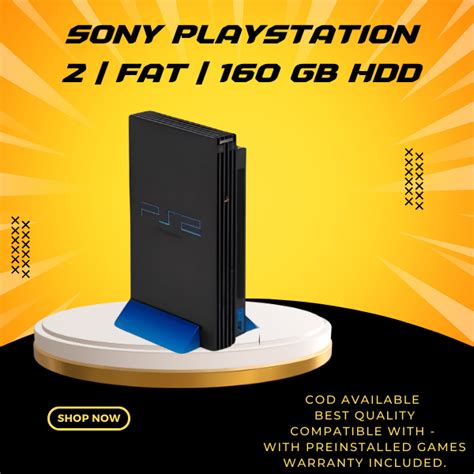 Sony Playstation 2 Fat 160 GB With Games - JVG ELECTRONICS