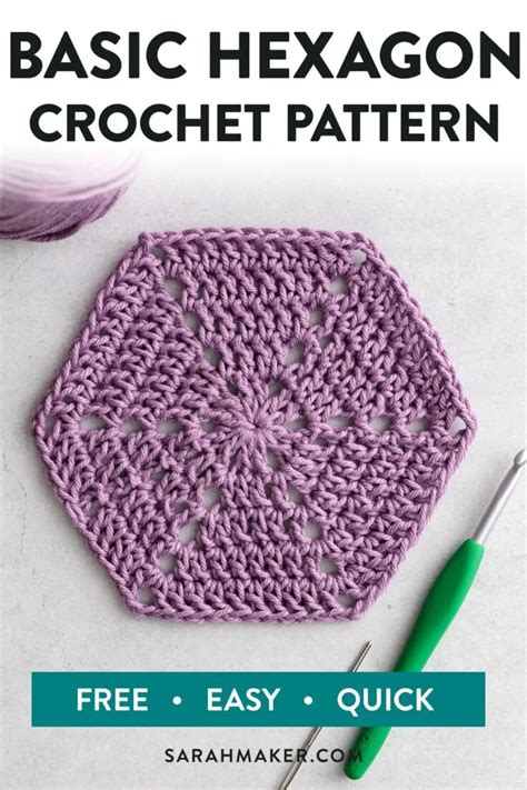 Image result for Crochet Hexagon.pattern Tutorial