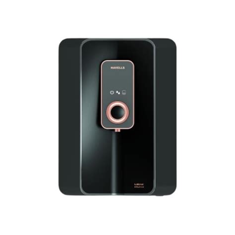 Havells Mirak 6 L RO + UV + Alkaline Water Purifier, Black