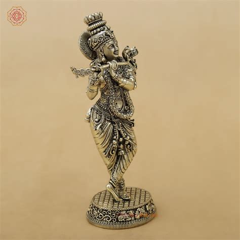 Brass Krishna Fine, 5.5" – Dharma Statues
