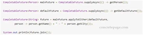Image result for Completablefuture in Java 8 Examples