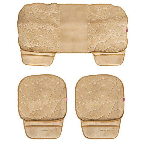 Space CoolPad Car Seat Cushion Beige (Set of 3) – Elegant Auto Retail