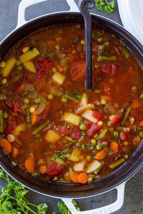 Top 4 Vegetable Soup Recipes