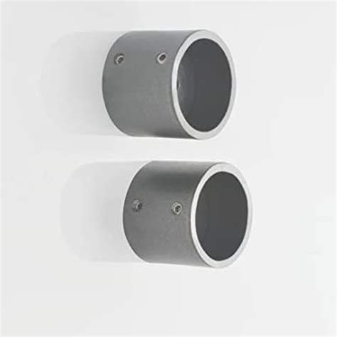 Buy DECO WINDOW Set of 2 Iron Curtain Rod End Wall Brackets - 19 mm ...