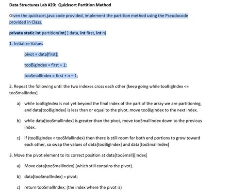 Image result for Quick Sort Java Code with Explain