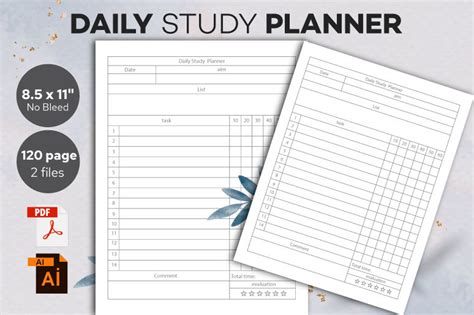 Image result for Study Planner Notebook