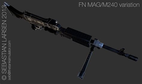 FN Mag/M240 — polycount