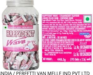 Happydent Wave (IMPORTED) Strawberry Chewing Gum Price in India - Buy ...