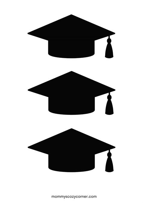 11 Free Graduation Cap Templates For Activities, Crafts And More