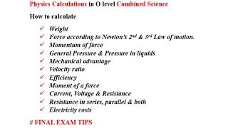 Image result for Zimsec Science Exam Tips