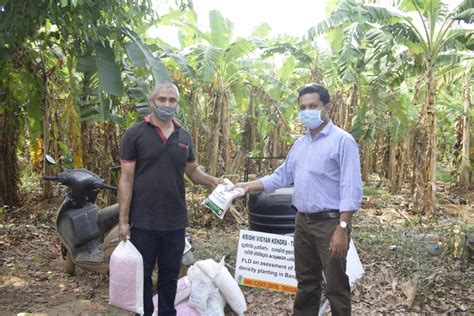 ICAR- KVK Thrissur - Inputs distribution as part of Frontline ...