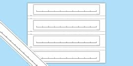 Editable Number Line | Third Grade Resource | Twinkl USA