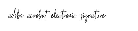 83+ Adobe-acrobat-electronic-signature Name Signature Style Ideas ...