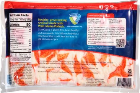 Trans-Ocean® Crab Classic Imitation Crab Flake Style, 40 oz - Kroger