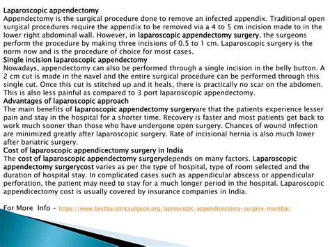 Appendix Removal Surgery 的图像结果