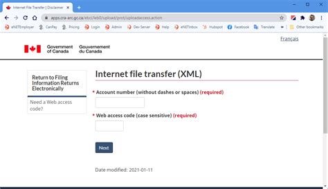 Image result for NETFILE Access Code CRA