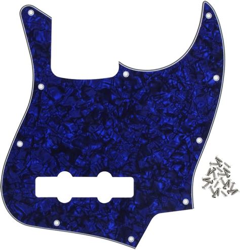 Buy FLEOR J Bass Pickguard Jazz Bass Pickguard Scratch Plate for 4 ...