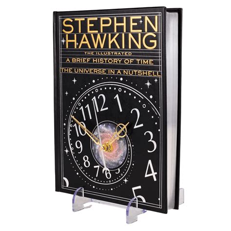 A Brief History of Time by Stephen Hawking Book Clock – The Clock Library