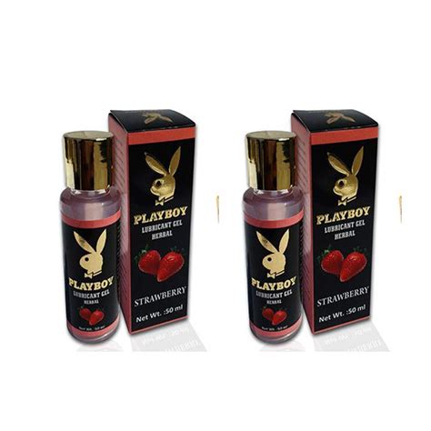 Playboy Lubricant Strawberry Oil Herbal + Strawberry Oil Harble ...