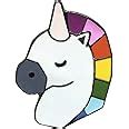 FURE Unicorn Enamel Pin - Metal Multicolour for Women and Men : Amazon ...