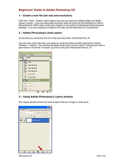 Image result for Basic Photoshop Tutorial PDF