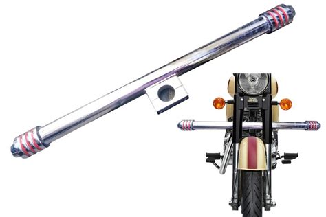 SupremeChoice Bullet Leg Guard Single Saftey Leg Crash Bar Round Rod ...