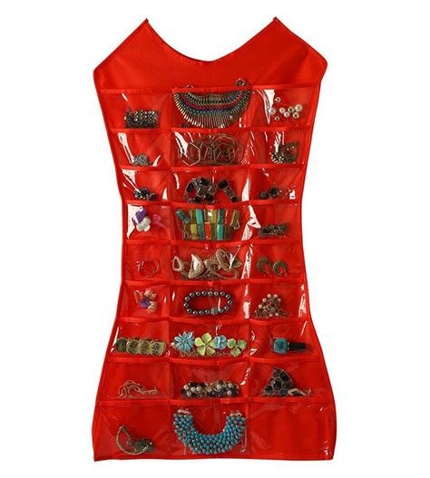 atorakushon® Designs Jewellery Organizer, Hanging Dress Jewellery ...