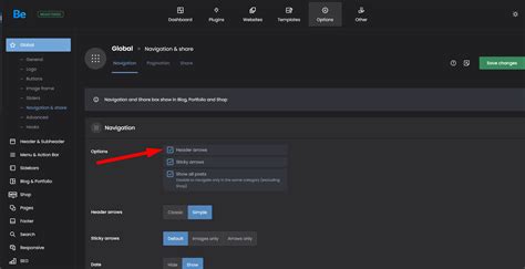 Image result for Betheme Navigation Text