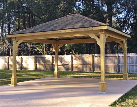 Customer's Photo - 14' x 16' Treated Pine Ramada