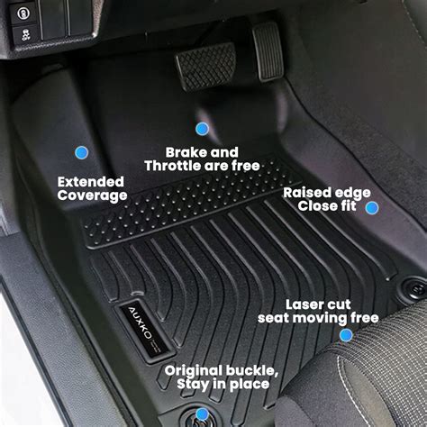 Snapklik.com : AUXKO All Weather Floor Mats For Honda Civic 2022-2025 ...