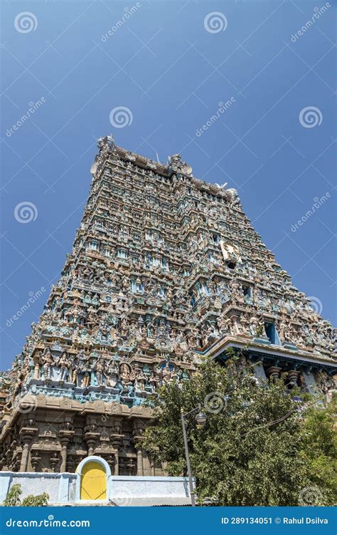 Hindu Meenakshi Amman Temple A Historic Hindu Temple Located In Madurai City In Tamil Nadu In ...