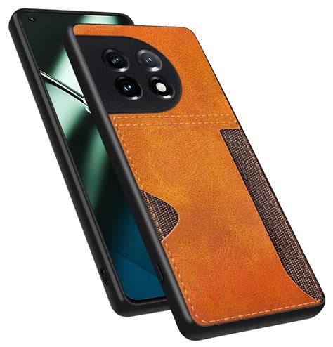 Kapa Razor Wallet Back Case for OnePlus 11 | Slim PU Leather & Fabric ...